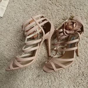 Jimmy Choo distressed leather sandals